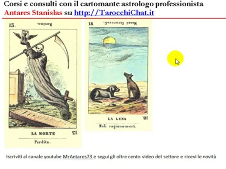 Tarocchi Arcani Maggiori 51 di 89