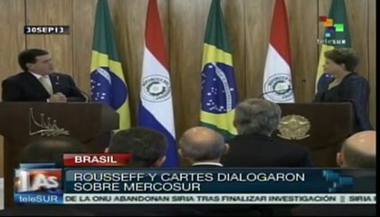 Presidente de Paraguay realiza primer visita a Brasil