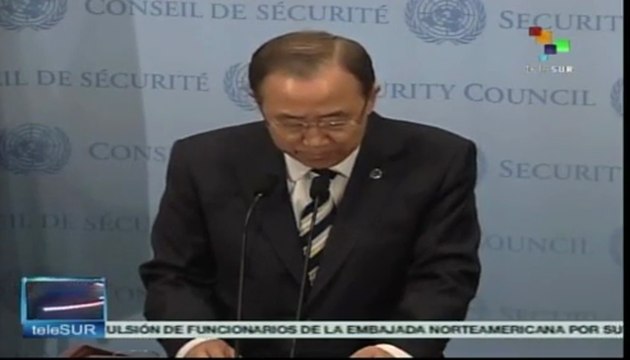 Primer informe de ONU sobre uso de armas químicas en Siria