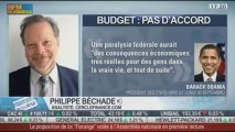 Philippe Béchade : Répercussions du shutdown américain sur l’hexagone, dans Intégrale Bourse - 01/10