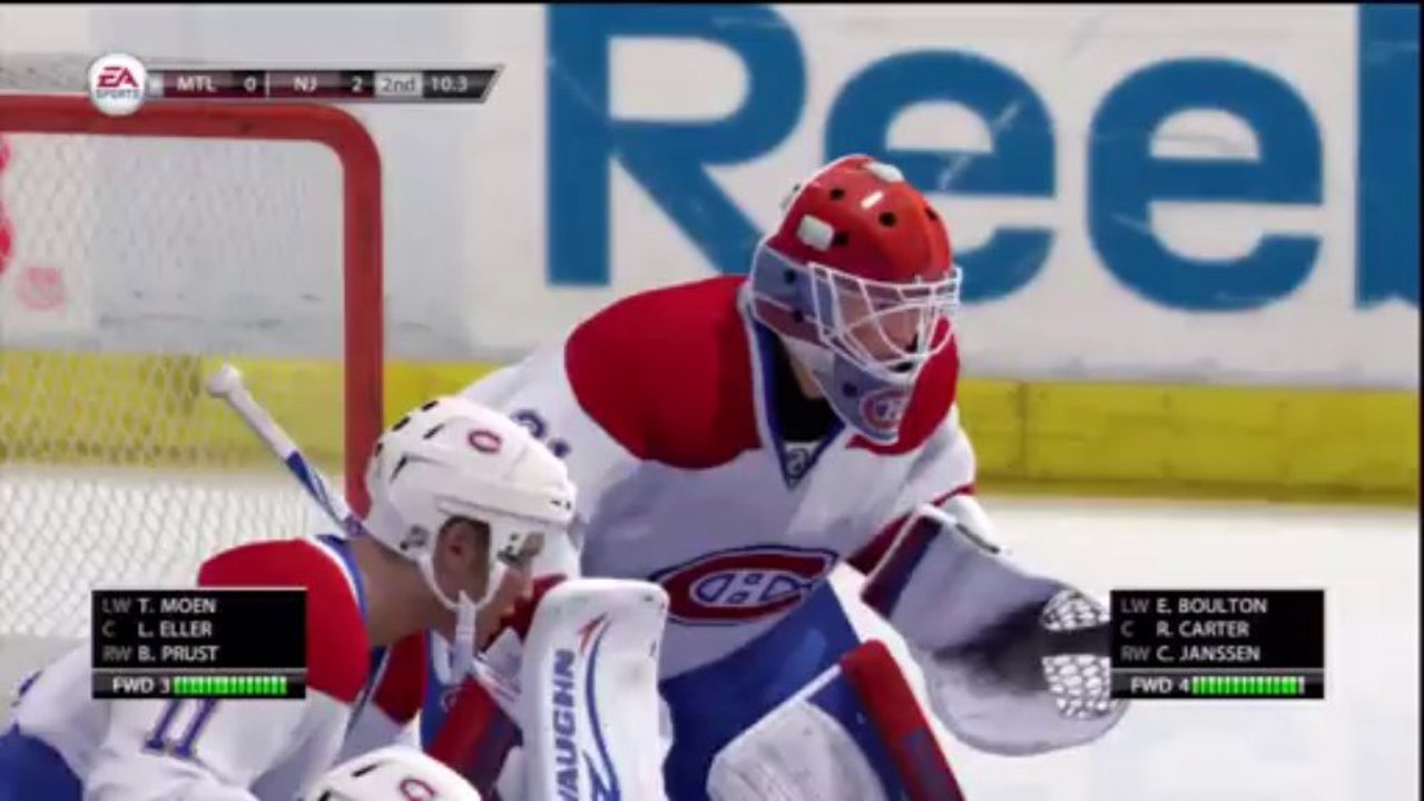PS3 - NHL 13 - Be A GM - NHL Game 16 - New Jersey Devils vs Montreal Canadiens