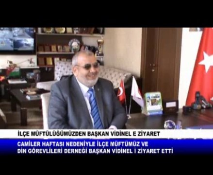 ZİLE İLÇE MÜFTÜLÜĞÜMÜZDEN BAŞKAN VİDİNEL E ZİYARET