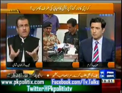 Nuqta e Nazar - With Mujeeb ur Rehman Shami - 1st Oct 2013