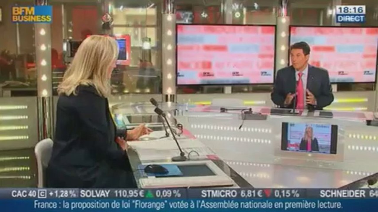 Olivier Roussat, PDG de Bouygues télécom, dans Le Grand Journal - 01/10 1/4