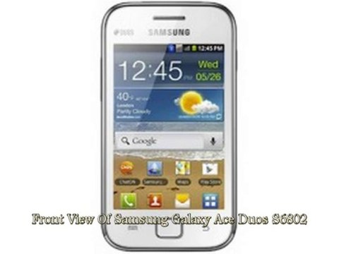 Samsung Galaxy Ace Duos S6802