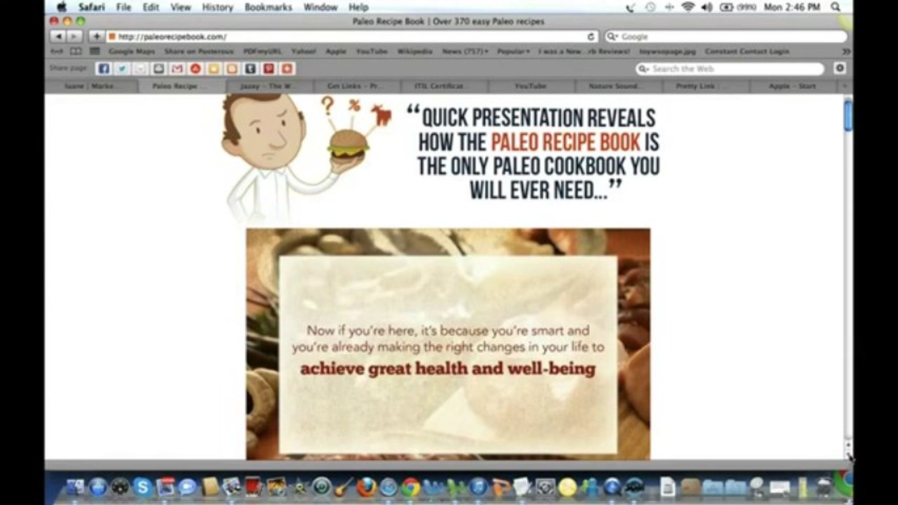 **Paleo Diet Cookbook and Paleo Recipe Book Plus 4 FREE Bonus Cookbooks Here!
