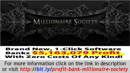 Profit Bank by Millionaire Society