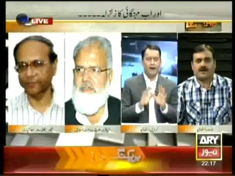 Khara Sach With Mubashir Lucman - 1st October 2013 - ARY News