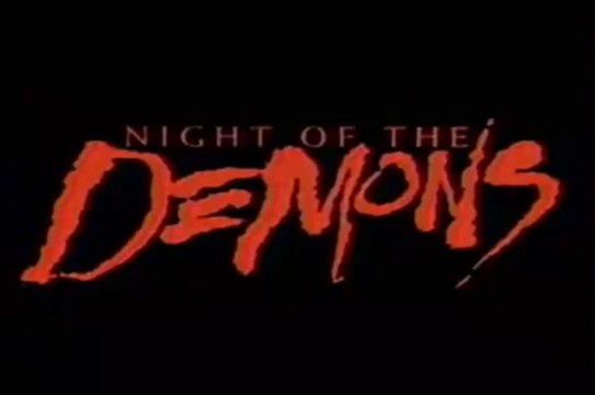 Night of the Demons (1988 Original Theatrical Trailer) HQ