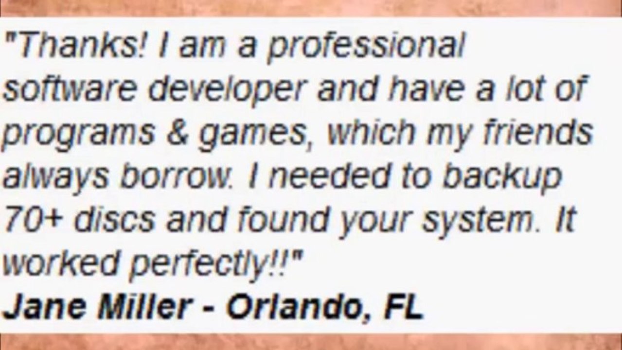 Game Backup System Best Backup program!