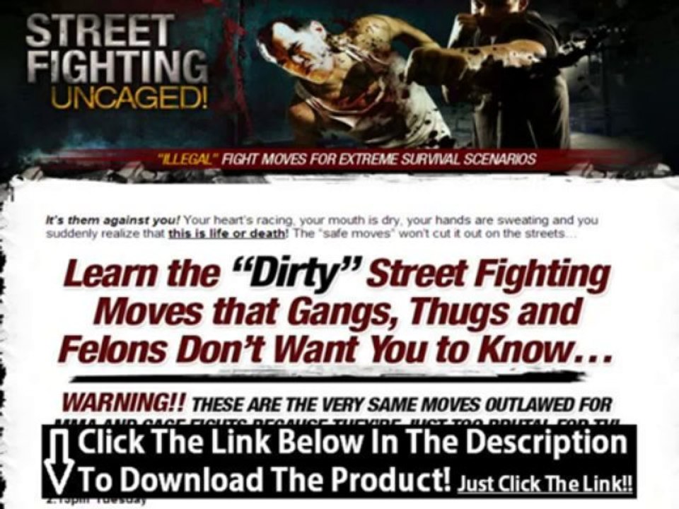Street Fighting Uncaged Pdf Free Download + Street Fighting Uncaged Ebook Free Download