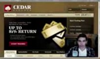 Cedar Finance And Binary Options Trading Signals Winning Trading Strategy