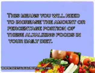 MEAL PLANS FOR ALKALINE DIET