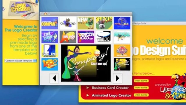 Logo design software - How to use The Logo Creator logo design software