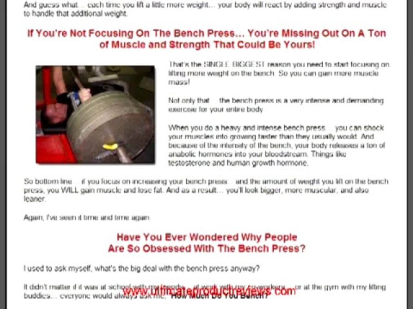 Increase Bench Press Program From Critical Bench Video Dailymotion