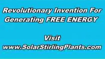 Guide For Green Energy Generator! Solar Stirling Plant! AMAZING!