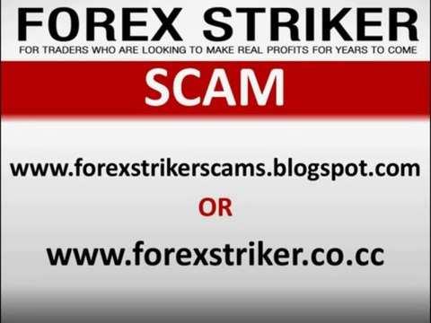 Forex Striker EA SCAM