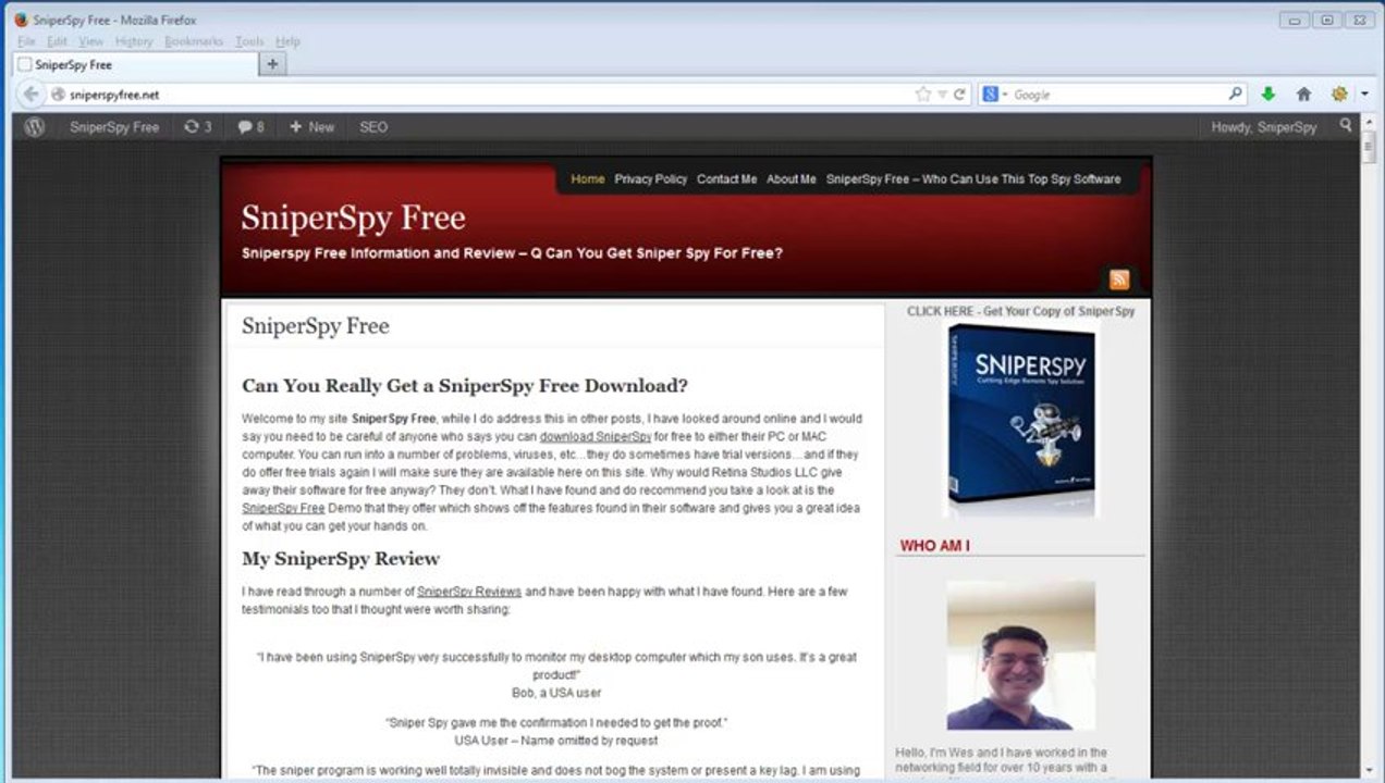 SniperSpy Free Review