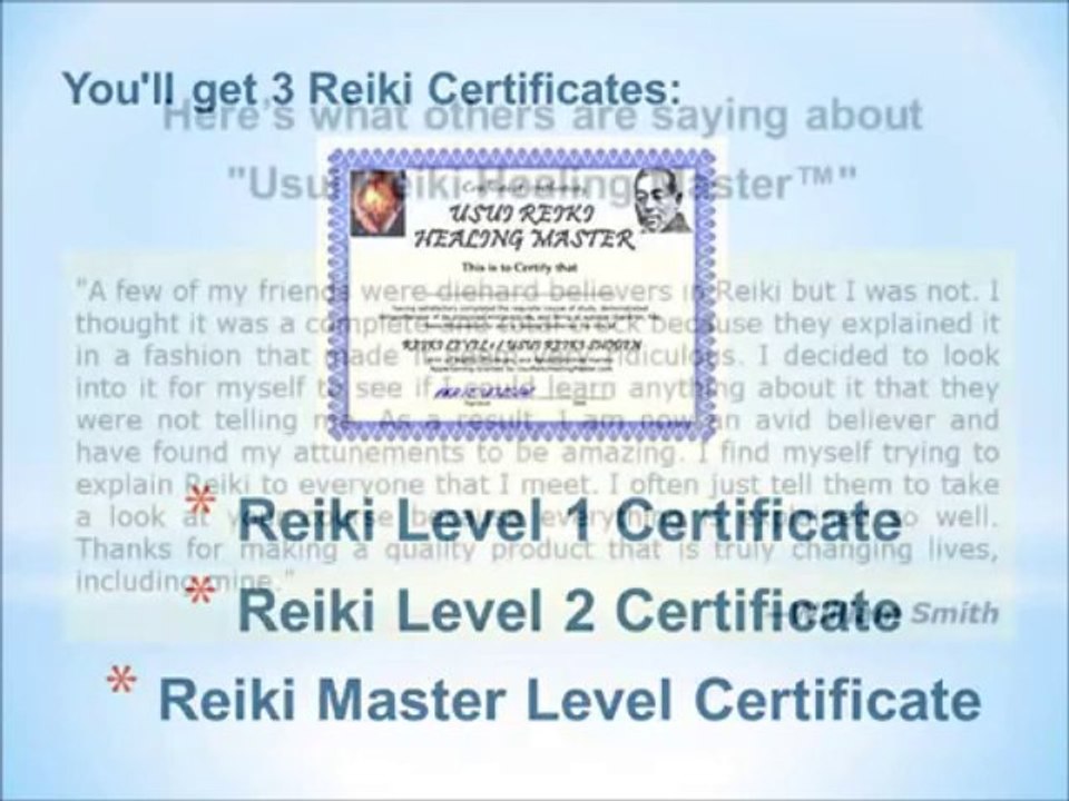 Usui Reiki Healing Master + Bonus, Get Discount and Free E-books