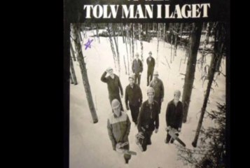 Vi Var Tolv Man I Laget."Flottarsangen"1972 Swedish Folk Rock