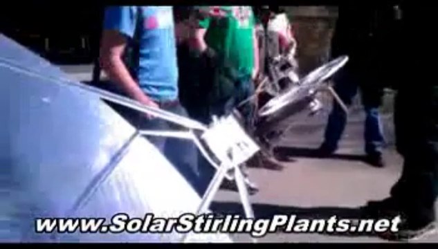How To Build A Low Cost Greenhouse - Solar Stirling Plant