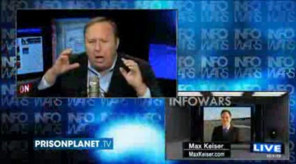 Max Keiser @ The Alex Jones Show 1-Oct-2013