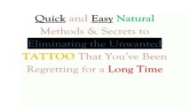 Get Rid Tattoo - Natural Tattoo Removal Solution