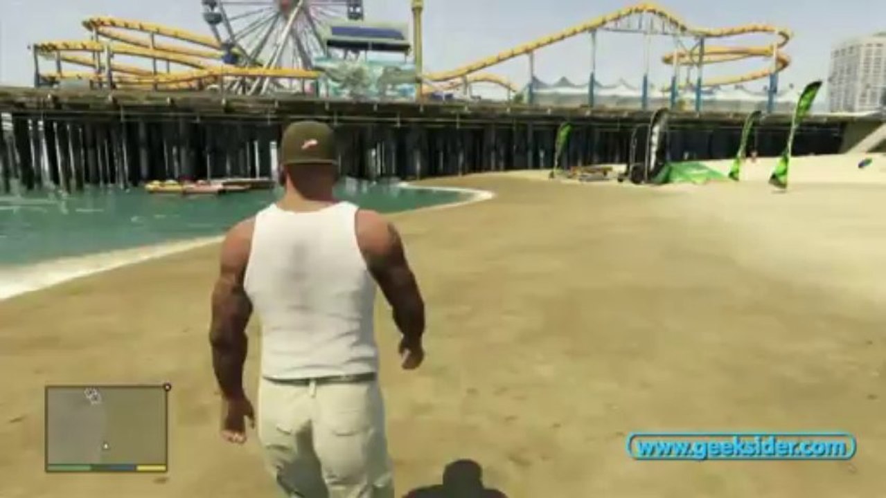 relax GTA 5► ballade sur la plage de L$