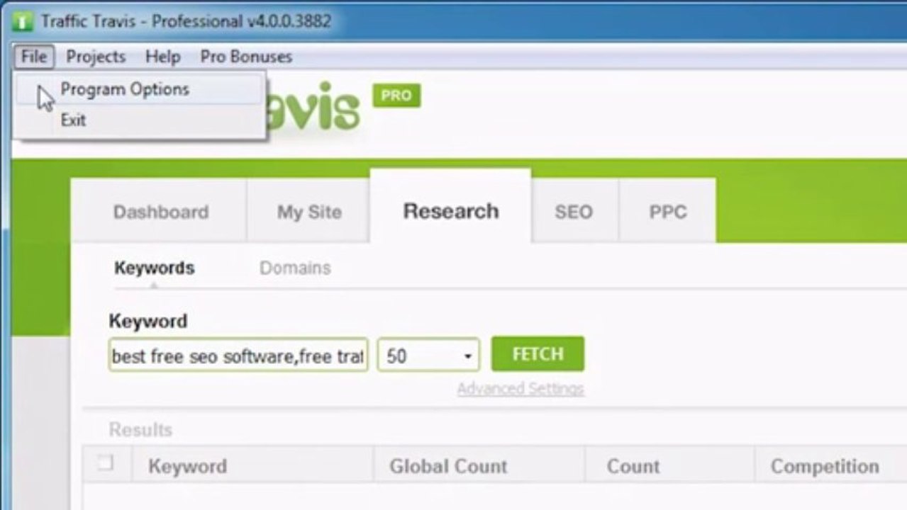 Traffic Travis Tutorial : Keyword and Domain Research