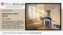 Appartement 1 Chambre à louer - Palais Royal, Paris - Ref. 4488