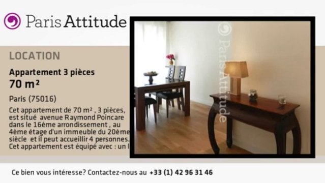 Appartement 2 Chambres à louer - Trocadéro, Paris - Ref. 8705