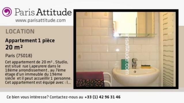 Appartement Studio à louer - Jules Joffrin - Mairie du 18ème, Paris - Ref. 422