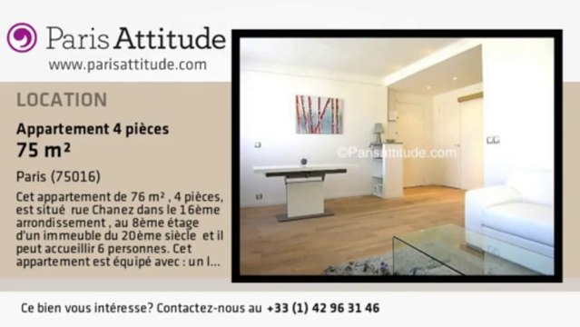 Appartement 3 Chambres à louer - Auteuil, Paris - Ref. 7739
