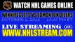 Watch Winnipeg Jets vs Edmonton Oilers Game Live Internet Stream