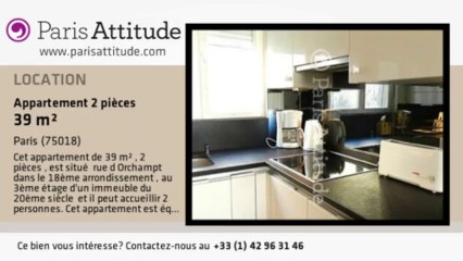 Appartement 1 Chambre à louer - Montmartre, Paris - Ref. 8080