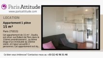 Appartement Studio à louer - Beaugrenelle, Paris - Ref. 7938