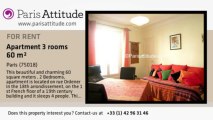 2 Bedroom Apartment for rent - Jules Joffrin - Mairie du 18ème, Paris - Ref. 7214
