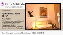 Studio Apartment for rent - Strasbourg St Denis, Paris - Ref. 1788