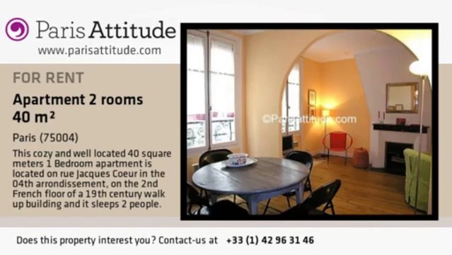 1 Bedroom Apartment for rent - Bastille, Paris - Ref. 2463