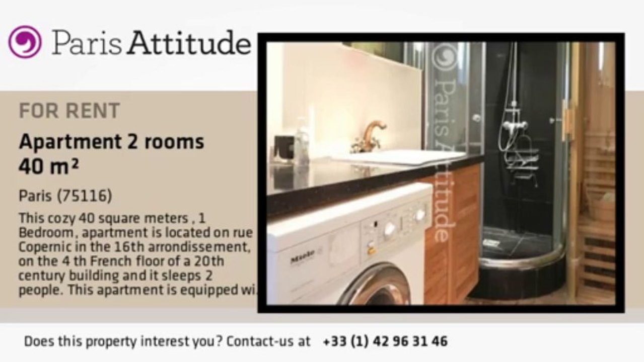 1 Bedroom Apartment for rent - Victor Hugo, Paris - Ref. 8850