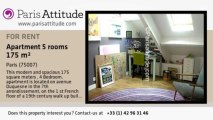 4 Bedroom Townhouse for rent - Ecole Militaire/Unesco, Paris - Ref. 4552