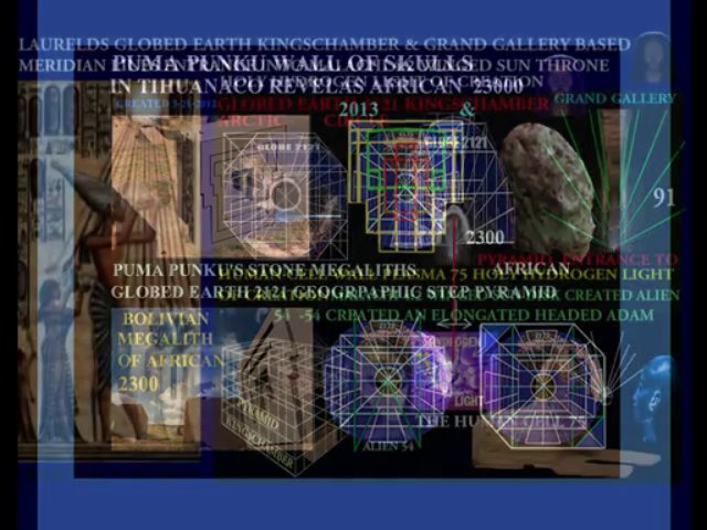⁣KALAHARI'S ELONGATED HEADED AFRICAN SIBERIAN ALIEN 54 PYRAMID CUBE OF NEW JERUSALEM