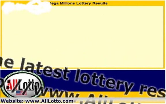Mega Millions Lottery Drawing Results for October 1, 2013