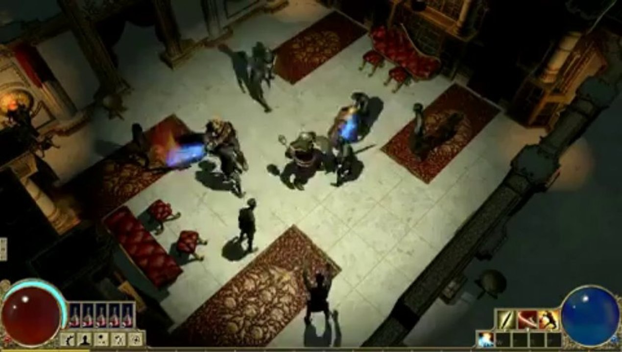 GAMEWAR.COM - Path of Exile Character - Combat Trailer