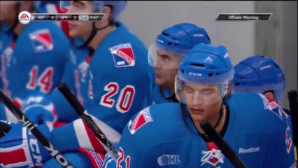 PS3 - NHL 13 - Ultimate Team - Rookie Challenge - Semi Final - Kitchener Rangers