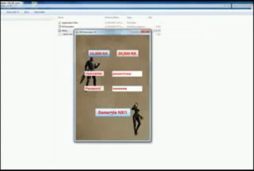 Free NX generator no surveys -Nexon NX Cash Generator 2012 - YouTube
