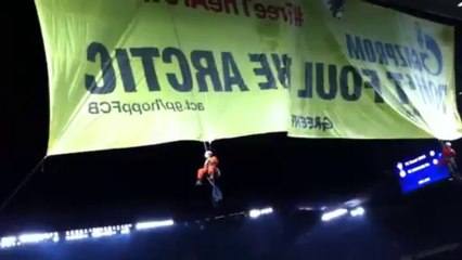 Διακοπή λόγω της Greenpeace στο Βασιλεία - Σάλκε