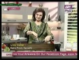 Zauq Zindagi with Sara Riaz and Dr. Khurram Musheer, Tortellini Ala Asparagus, Crumbed Fried Fish with Hot sauce & Bread Pudding with Vanilla sauce, part 1 of 2, 1-10-13