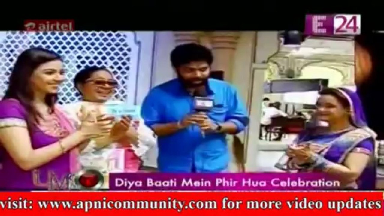 Show Ke Director Ka Hai B'day-Diya Aur Baati-02 Oct 2013