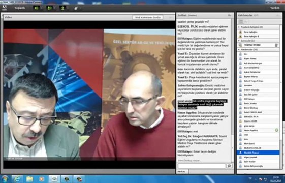 01 Ekim 2013 Tarihli 1601 Webineri